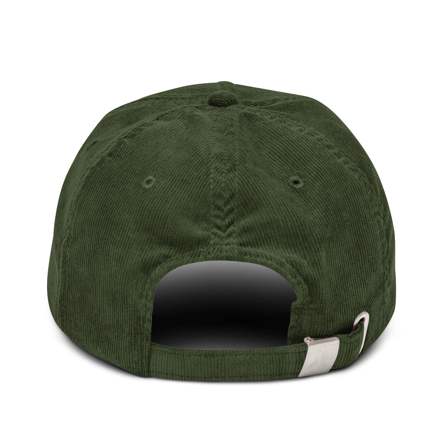 INSULT LOGO® Dark Olive Corduroy Hat