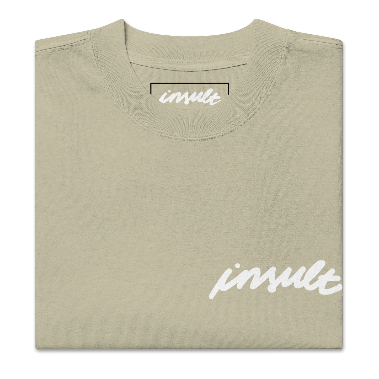 INSULT® Faded Eucalyptus Oversized T-shirt