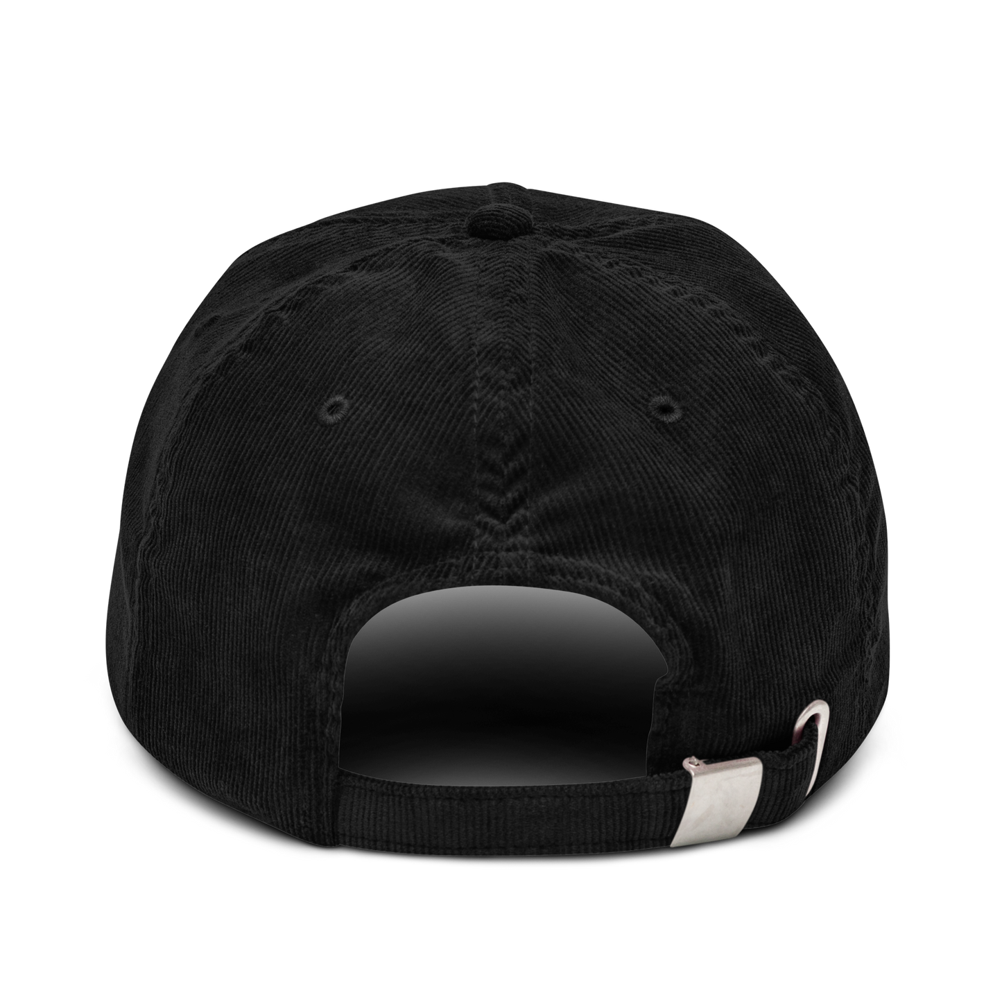 INSULT LOGO® Black Corduroy Hat