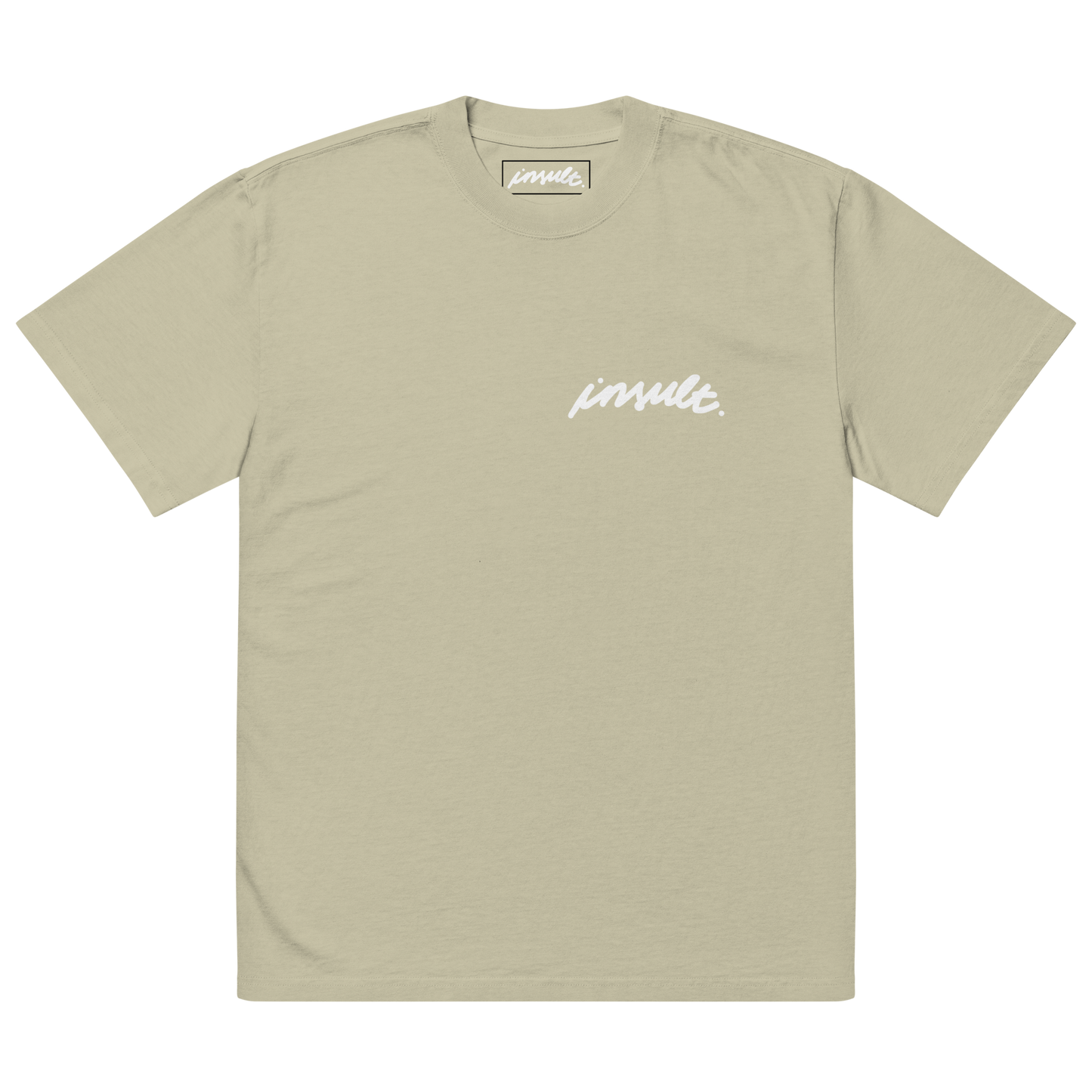 INSULT® Faded Eucalyptus Oversized T-shirt