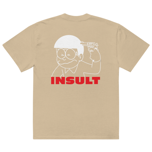 INSULT® Faded Khaki Oversized T-shirt